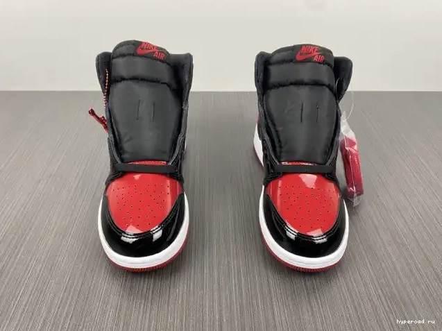Jordan Air OG High 1 Patent 555088-063 Bred 0417